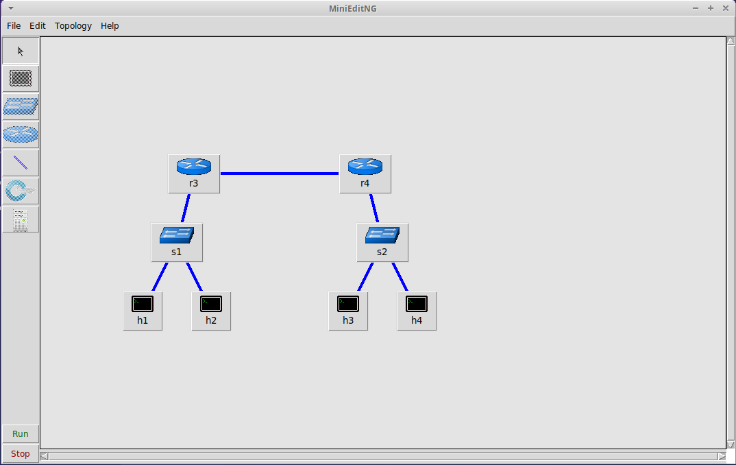 MiniEditNG while simulation is active